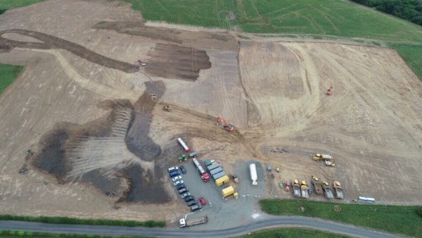 GDL delivering a soil modification and bulk earthworks programme to facilitate new-build housing for 2 major housebuilders.